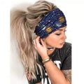 Floral Silk Yoga Hair Band